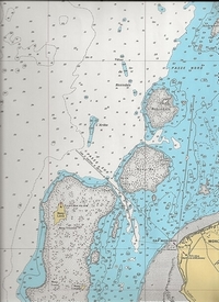 carte marine de Morombe a Madagascar